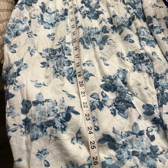 DRA Los Angeles Set Top Sleeve Less- Ruffled Skirt  Floral  Size M- F - Picture 11 of 13